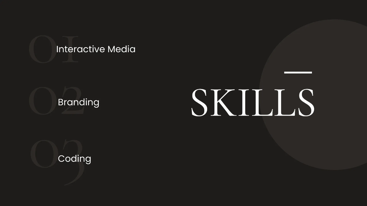 Free Portfolio Presentation Template to Edit Online