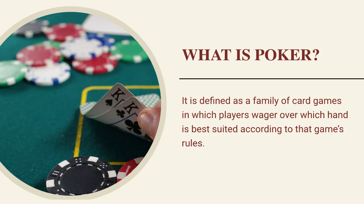 Free Poker Game Presentation Template to Edit Online