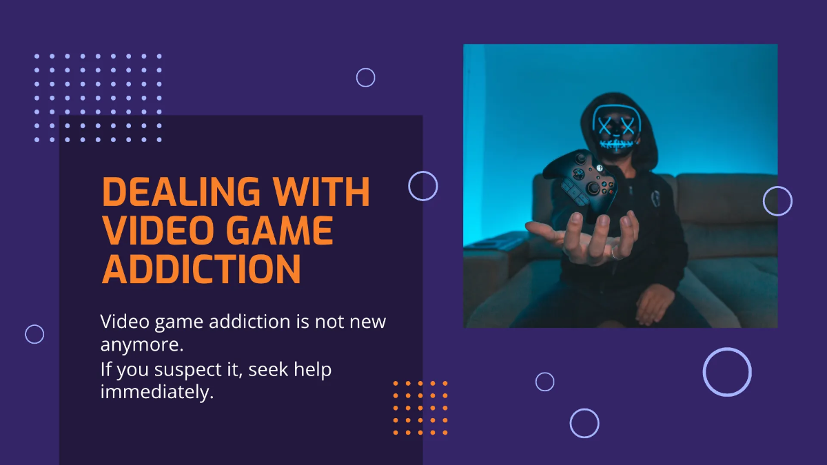 Free Video Game Presentation Template to Edit Online