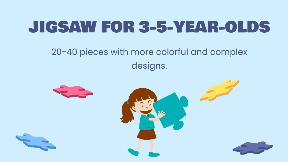 Free Puzzle Game Presentation Template to Edit Online