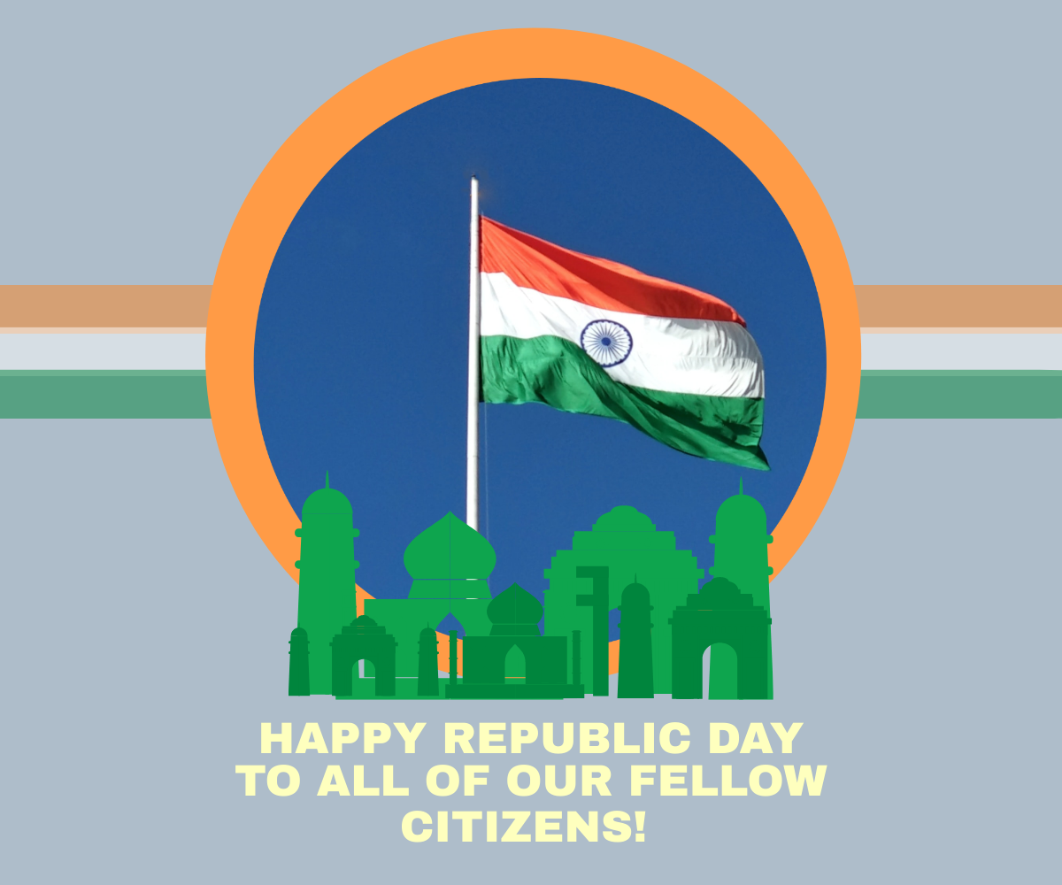 Republic Day Photo Banner Template