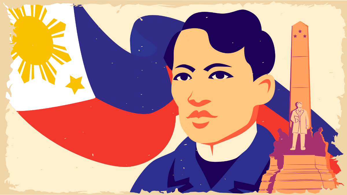 Free Rizal Day Design Background Template