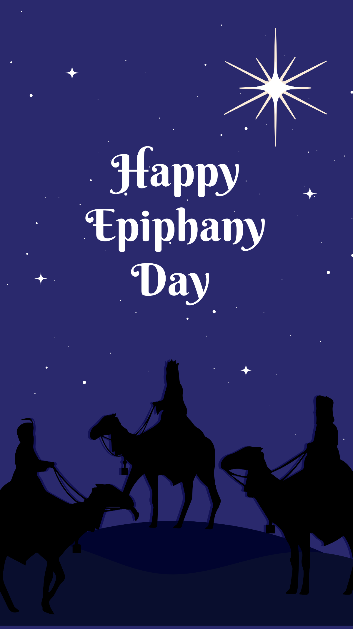 Epiphany Day iPhone Background Template