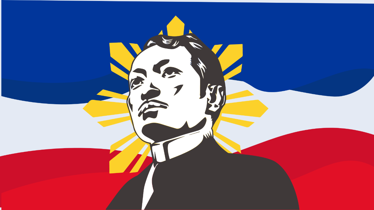 Free High Resolution Rizal Day Background Template