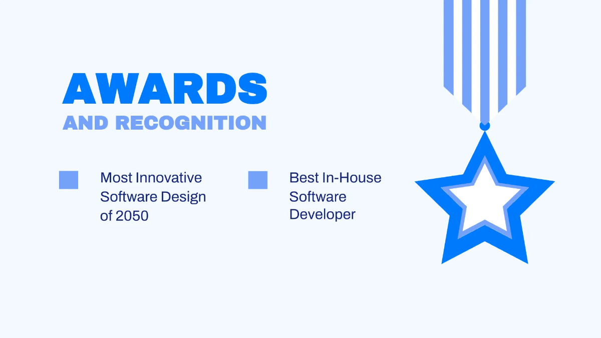 Free Software Developer Portfolio Presentation Template to Edit Online