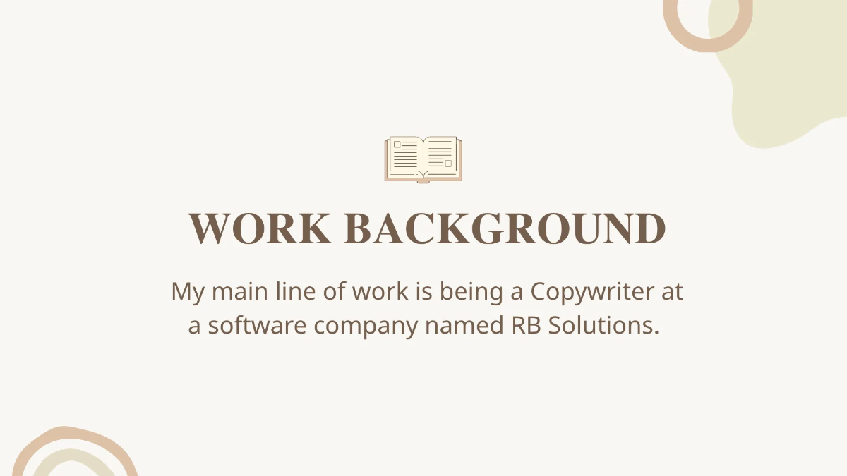 Free Poet Portfolio Presentation Template to Edit Online