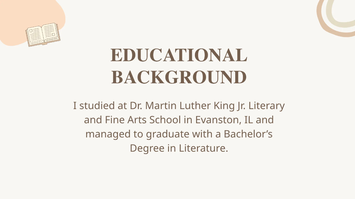 Free Poet Portfolio Presentation Template to Edit Online