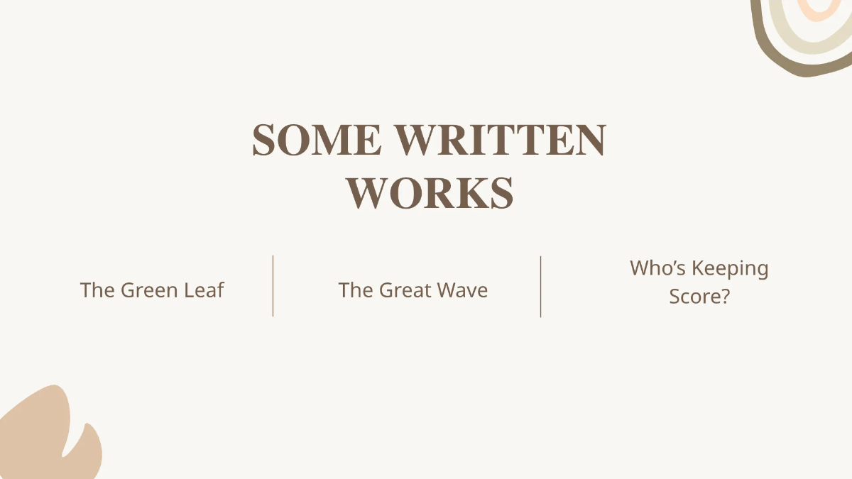 Free Poet Portfolio Presentation Template to Edit Online