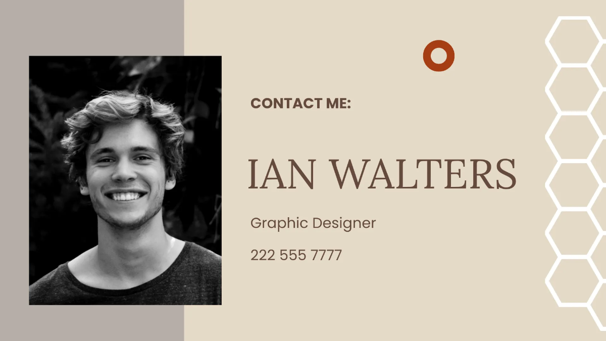 Free Graphic Designer Portfolio Presentation Template to Edit Online