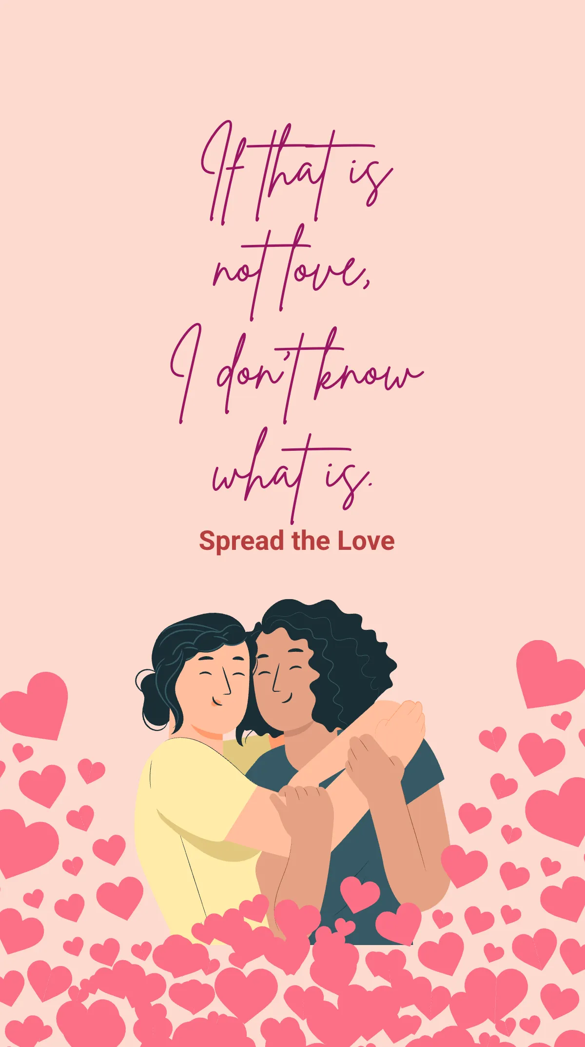 Free Valentine's Day Instagram Story Template to Edit Online