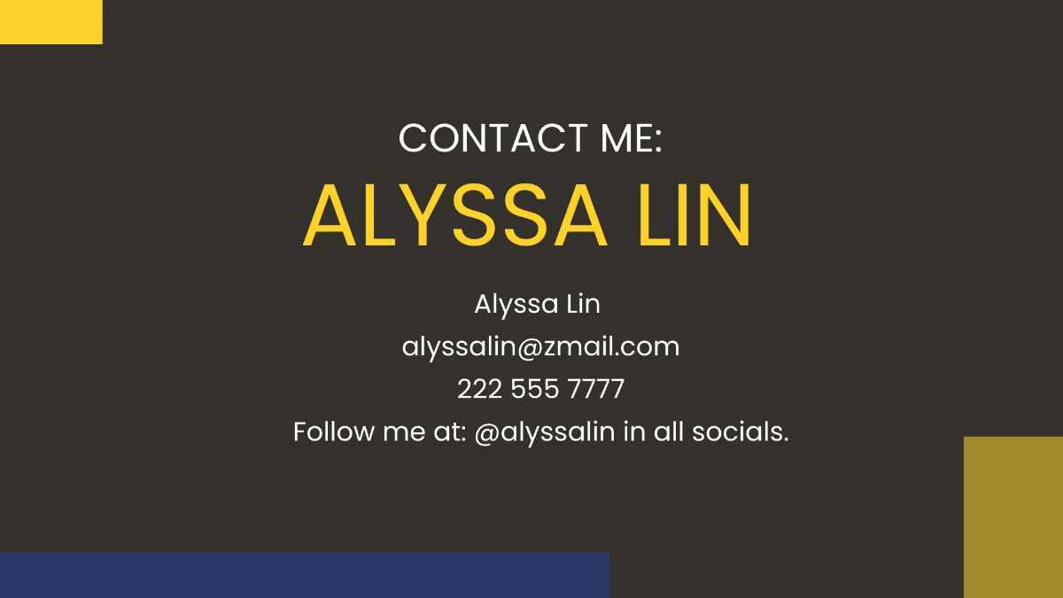 Free Singer Portfolio Presentation Template to Edit Online