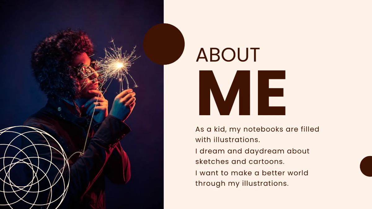 Free Illustrator Portfolio Presentation Template to Edit Online