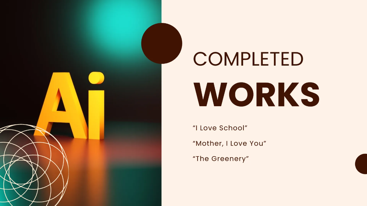 Free Illustrator Portfolio Presentation Template to Edit Online