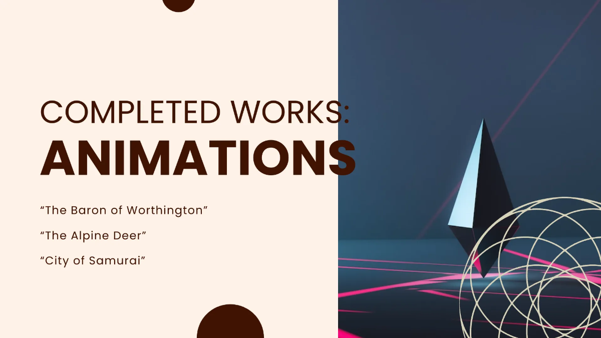 Free Illustrator Portfolio Presentation Template to Edit Online