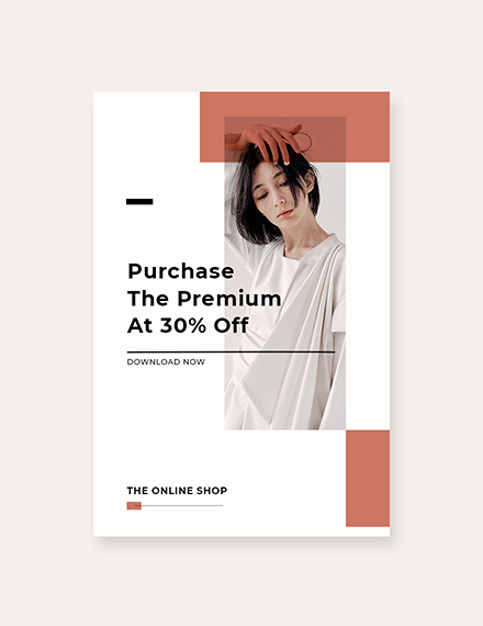 Free Minimalistic Fashion App Promotion Tumblr Post Template to Edit Online
