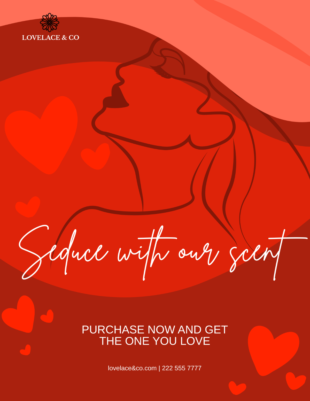 Creative Valentine's Day Flyer Template - Edit Online & Download