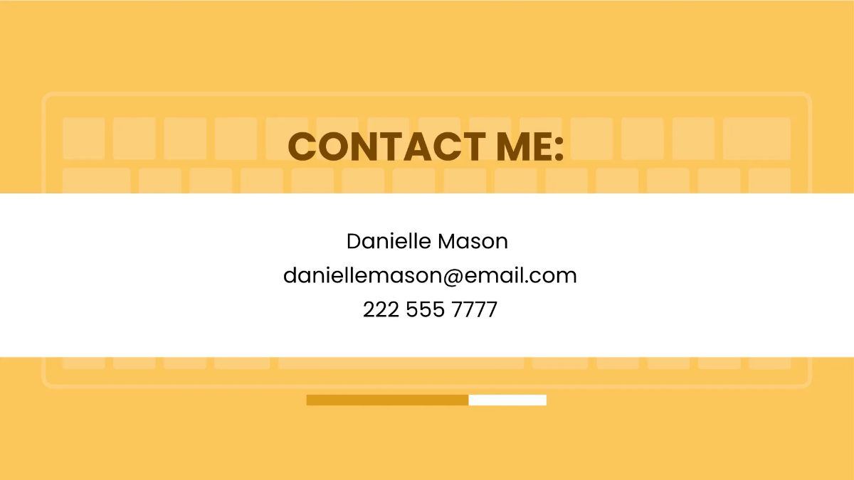 Free Copywriter Portfolio Presentation Template to Edit Online