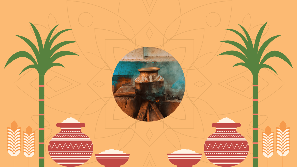 Pongal Image Background Template