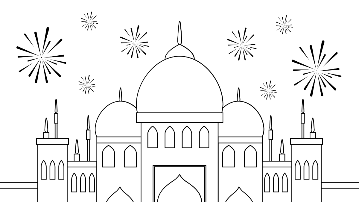 Free Orthodox New Year Drawing Background Template