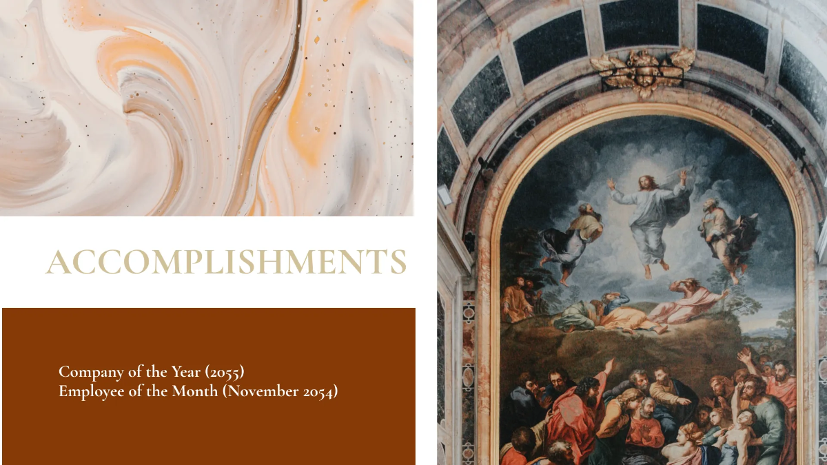 Free Painter Portfolio Presentation Template to Edit Online