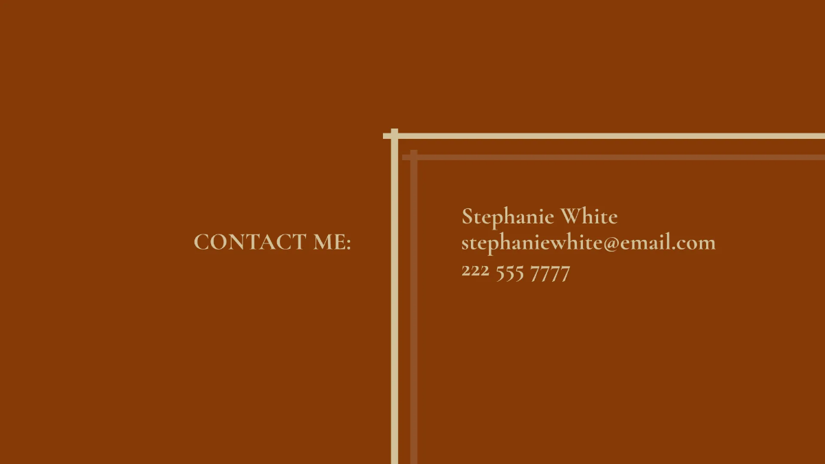 Free Painter Portfolio Presentation Template to Edit Online