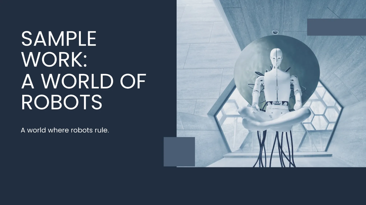 Free Futuristic Portfolio Presentation Template to Edit Online