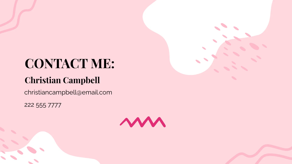 Free Makeup Artist Portfolio Presentation Template to Edit Online