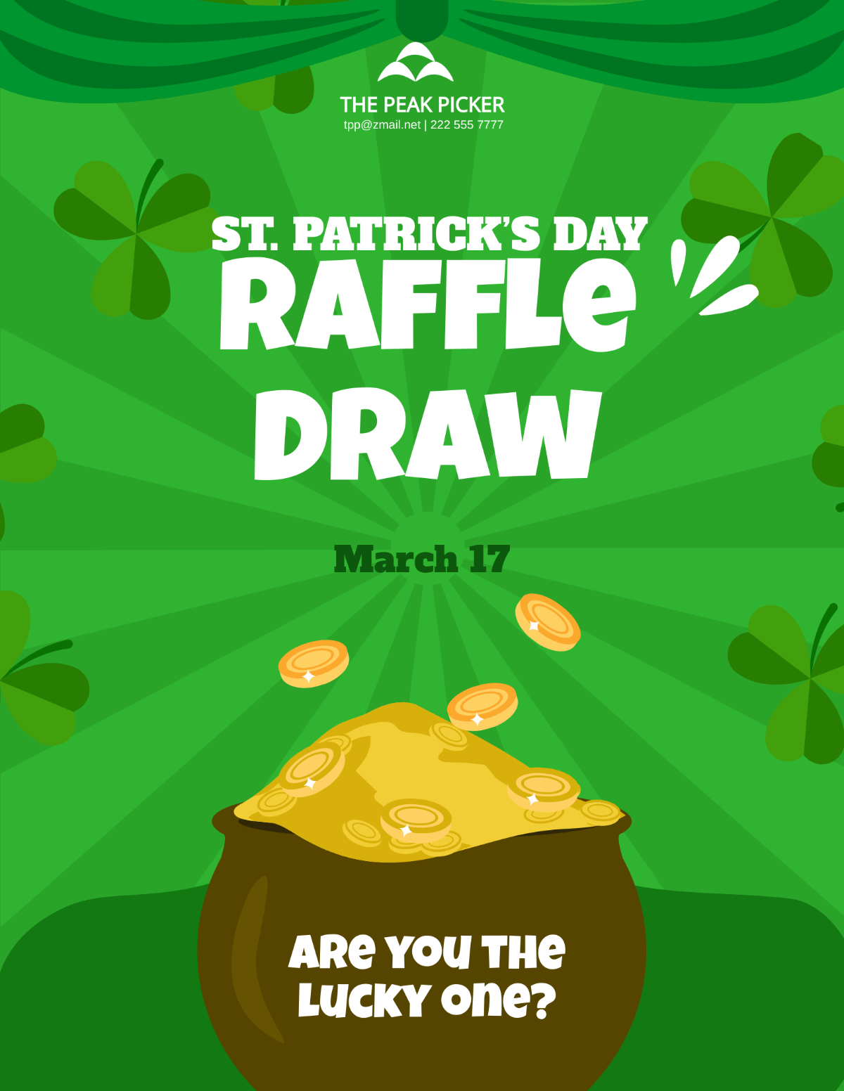 Creative St. Patrick's Day Flyer Template
