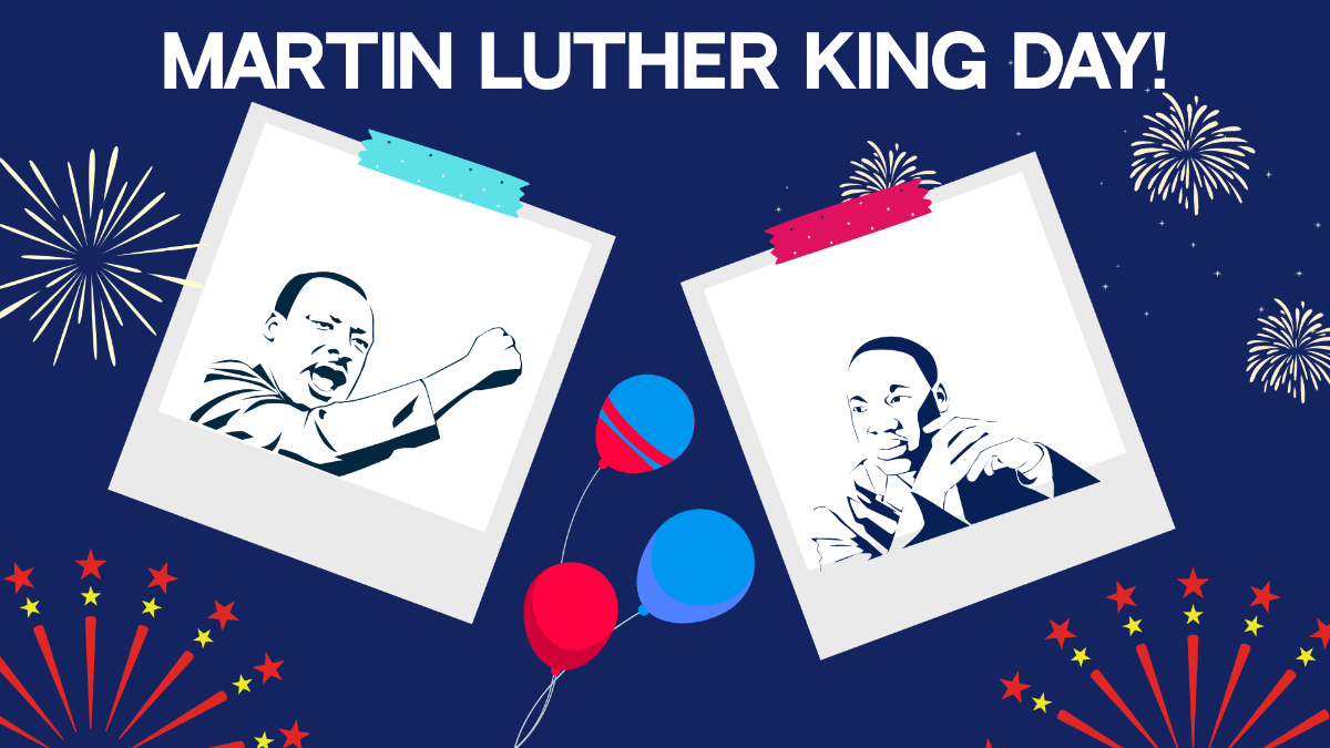 Martin Luther King Day Image Background Template