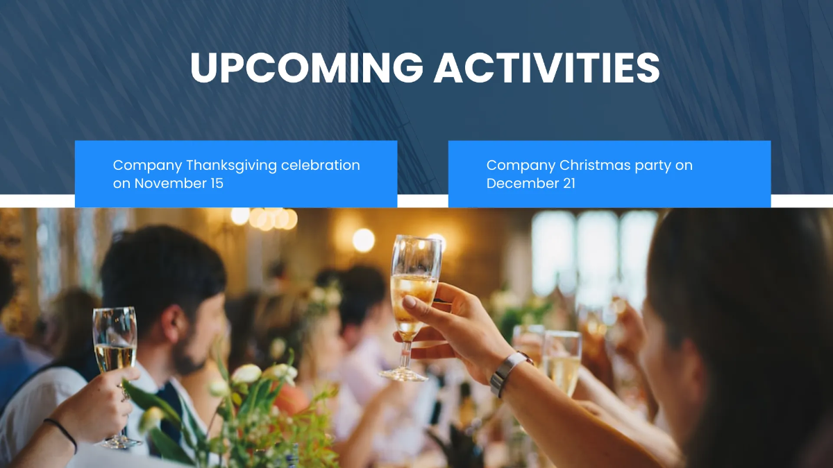 Free Business Meeting Presentation Template to Edit Online