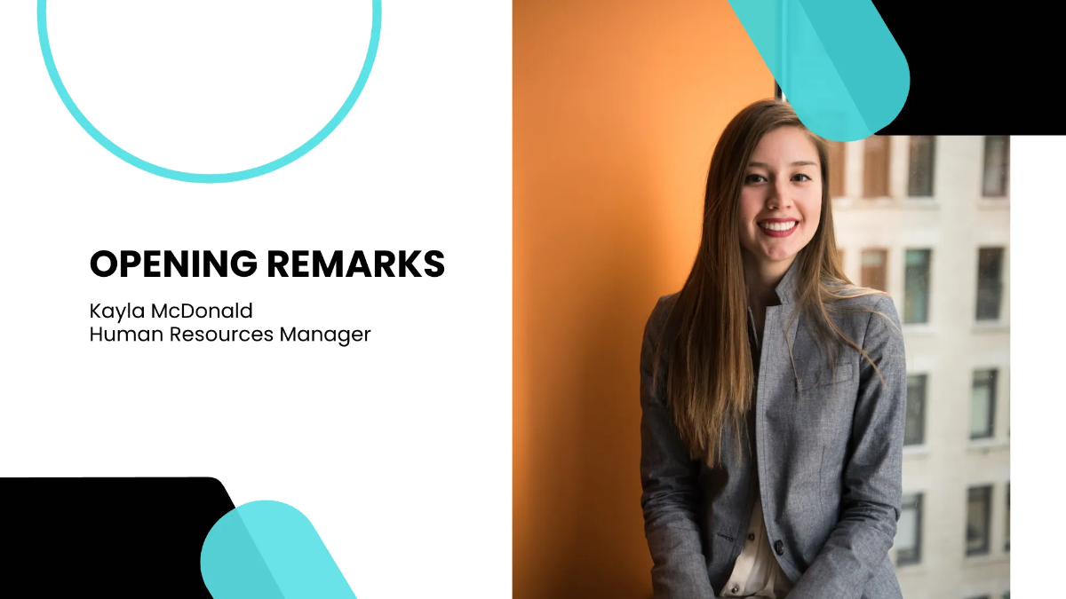 Free Company Meeting Presentation Template to Edit Online