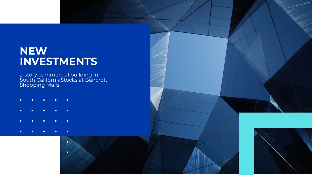 Free Board Meeting Presentation Template to Edit Online