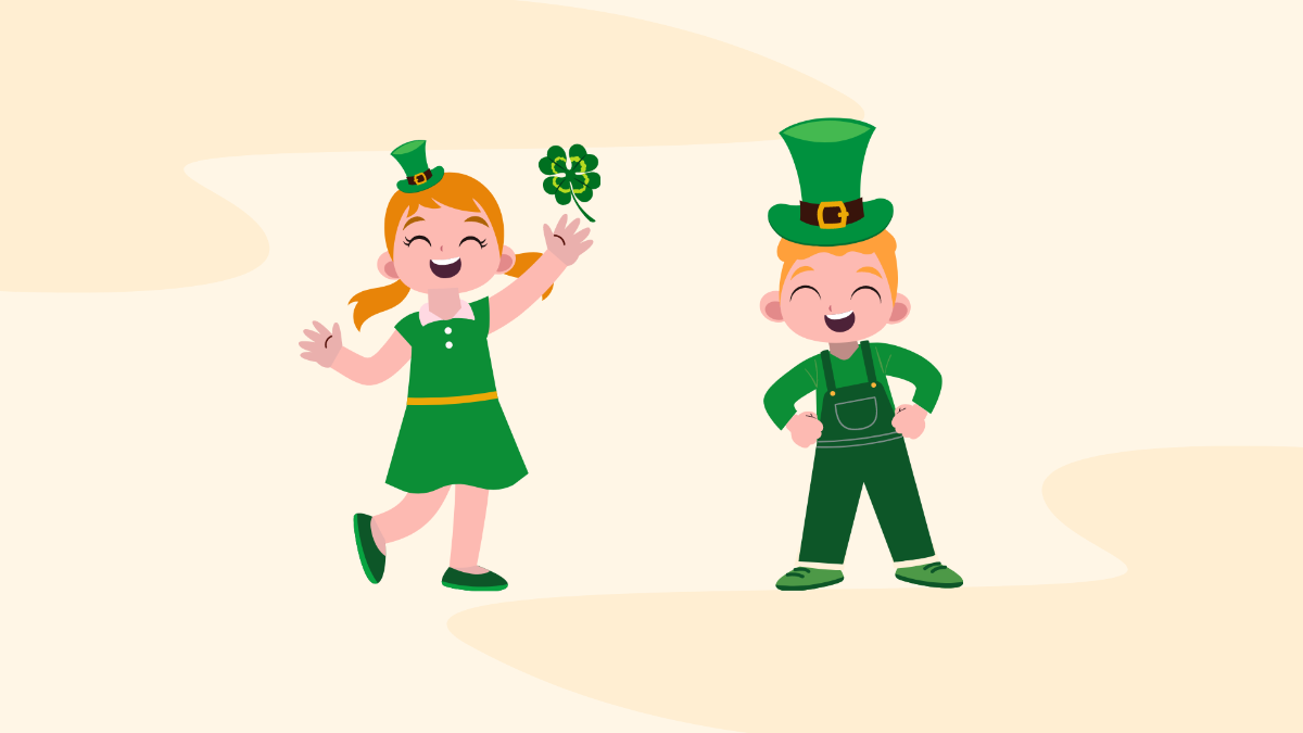 St. Patrick's Day Image Background Template