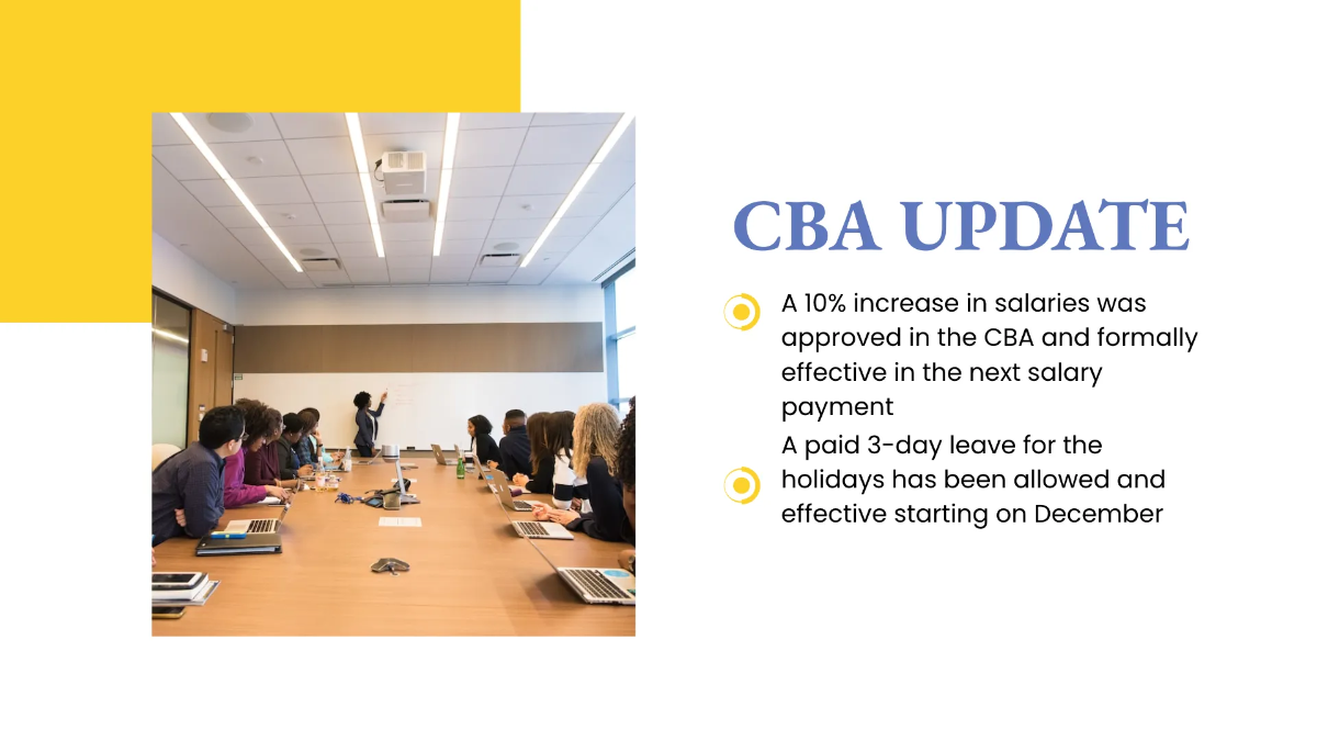 Free Workplace Meeting Presentation Template to Edit Online