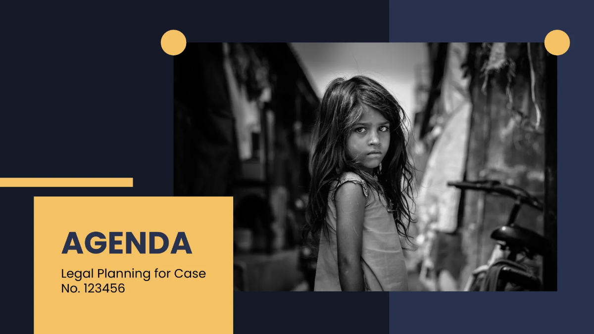 Free Legal Planning Meeting Presentation Template to Edit Online