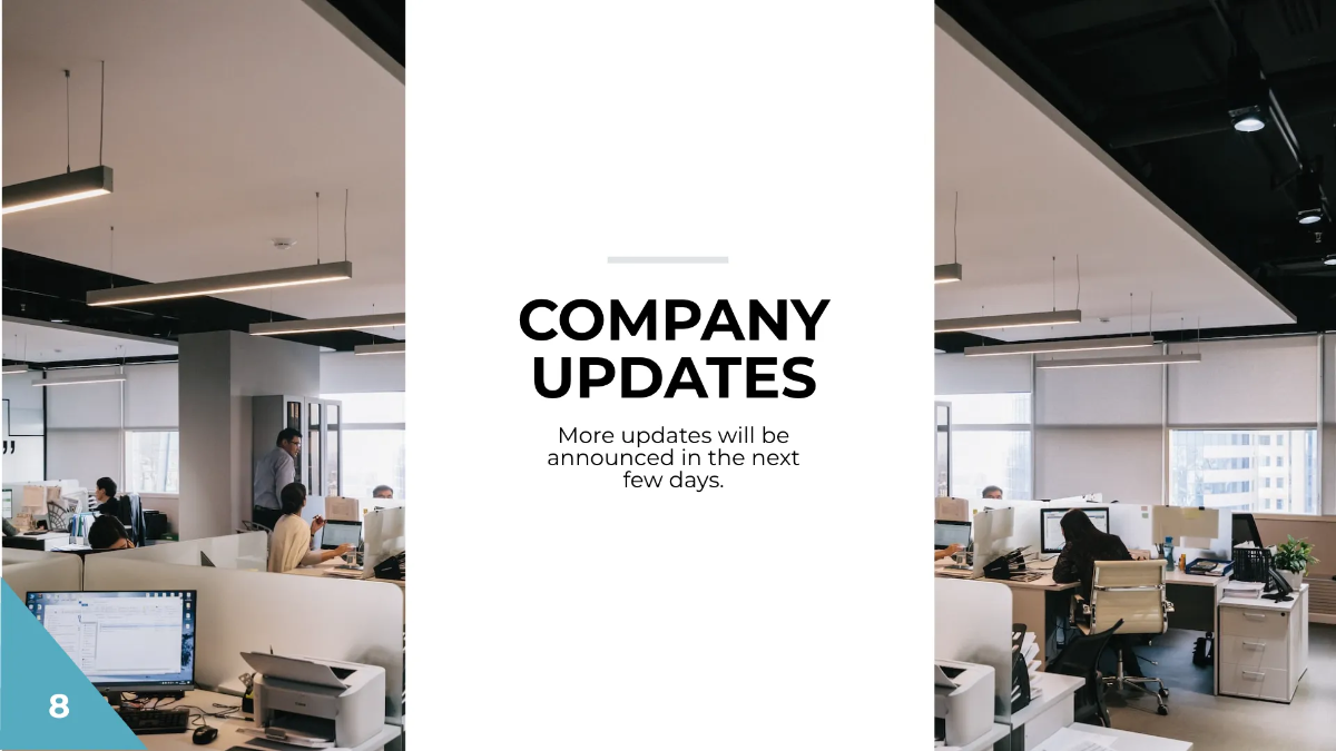 Free Management Meeting Presentation Template to Edit Online