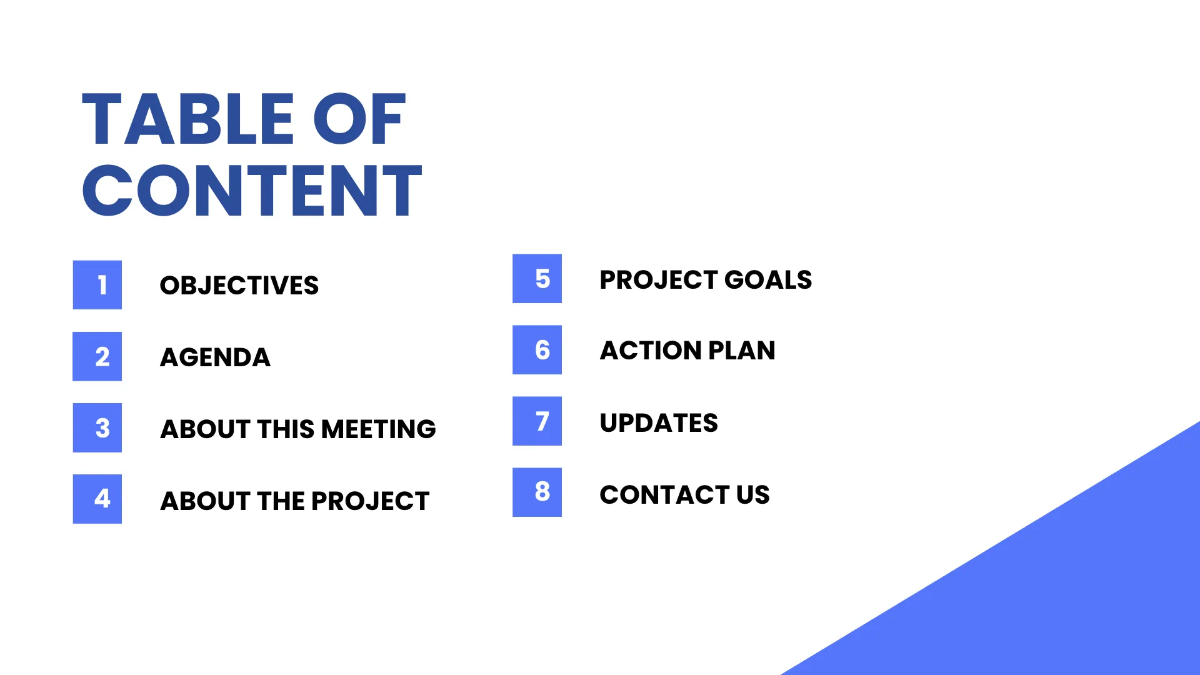 Free Committee Meeting Presentation Template to Edit Online