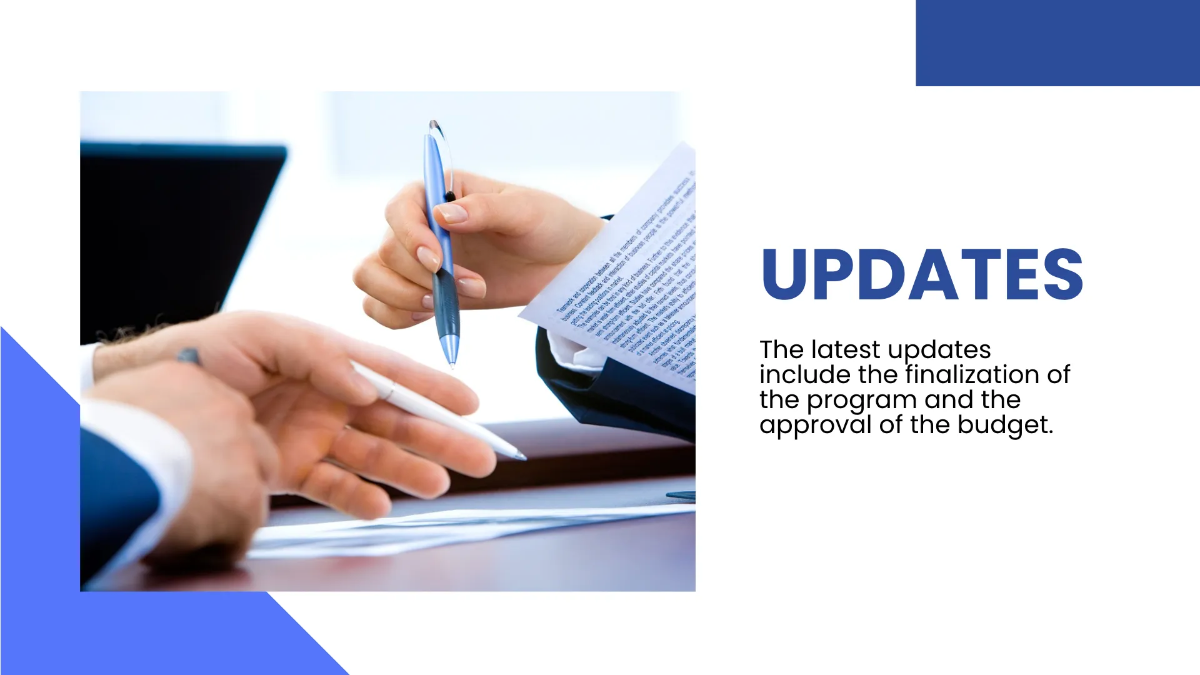 Free Committee Meeting Presentation Template to Edit Online