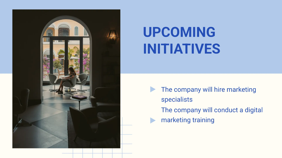 Free Quarterly Planning Meeting Presentation Template to Edit Online