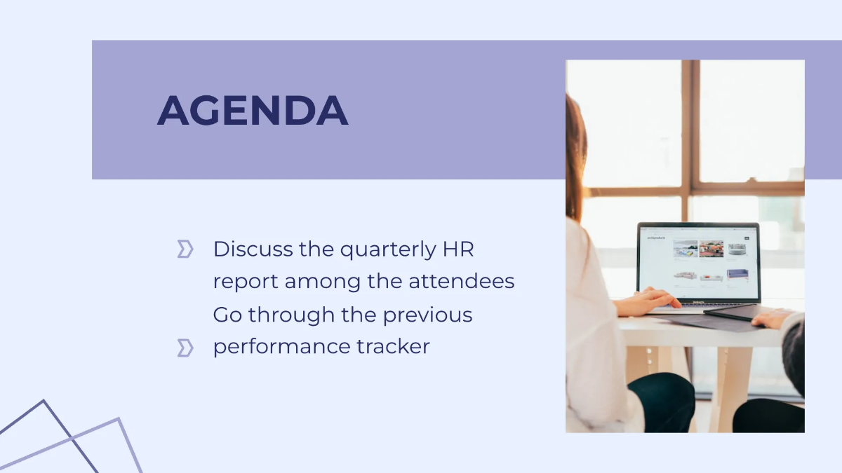 Free Human Resources Meeting Presentation Template to Edit Online