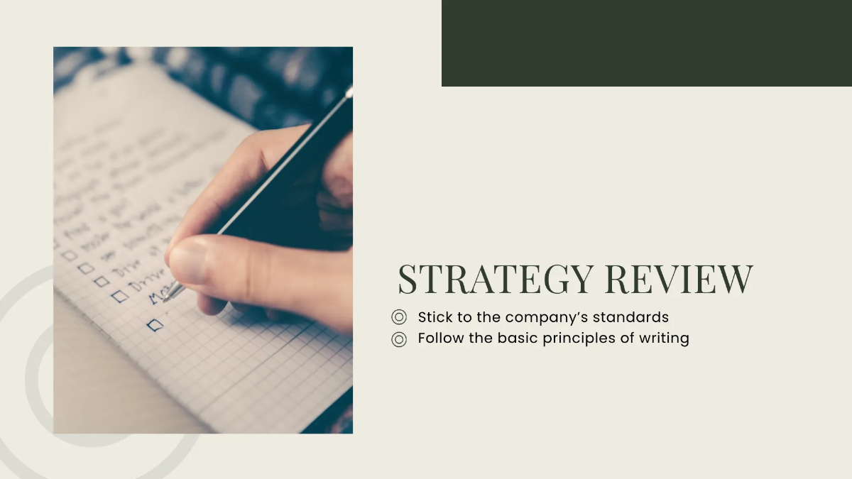 Free Editorial Meeting Presentation Template to Edit Online