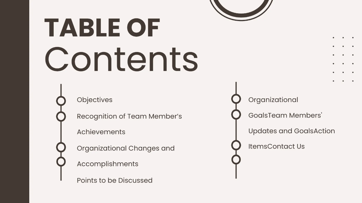 Free Staff Meeting Presentation Template to Edit Online