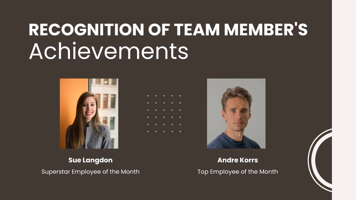 Free Staff Meeting Presentation Template to Edit Online