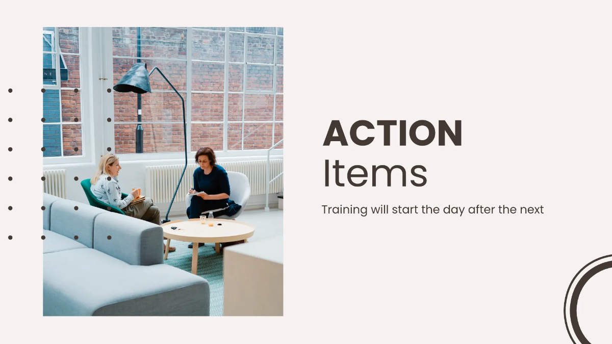 Free Staff Meeting Presentation Template to Edit Online