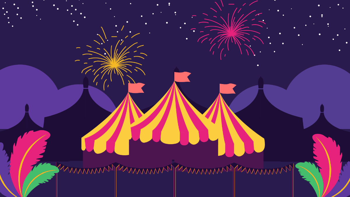 Free Happy Carnival Festival Background Template