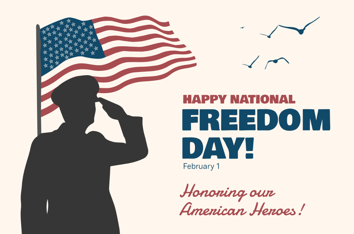 National Freedom Day Banner Template
