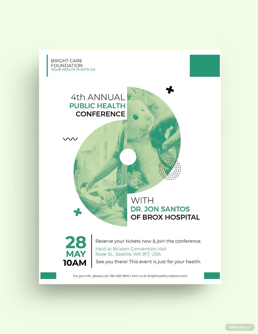 Healthcare Conference Flyer Template