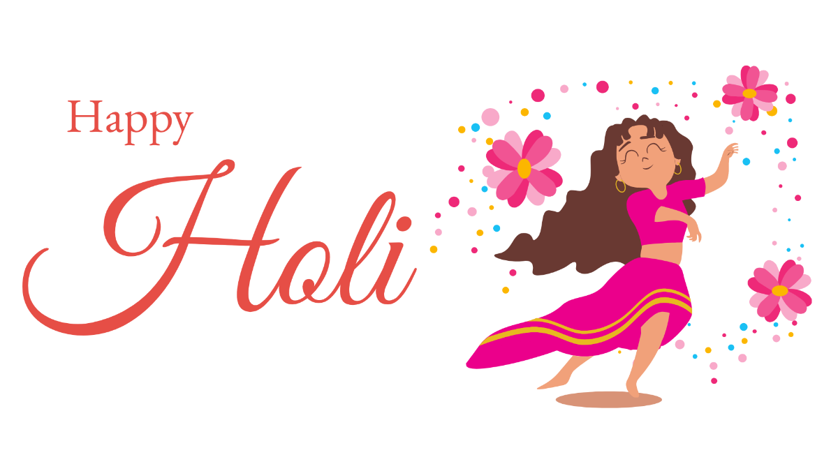 Holi Vector Background