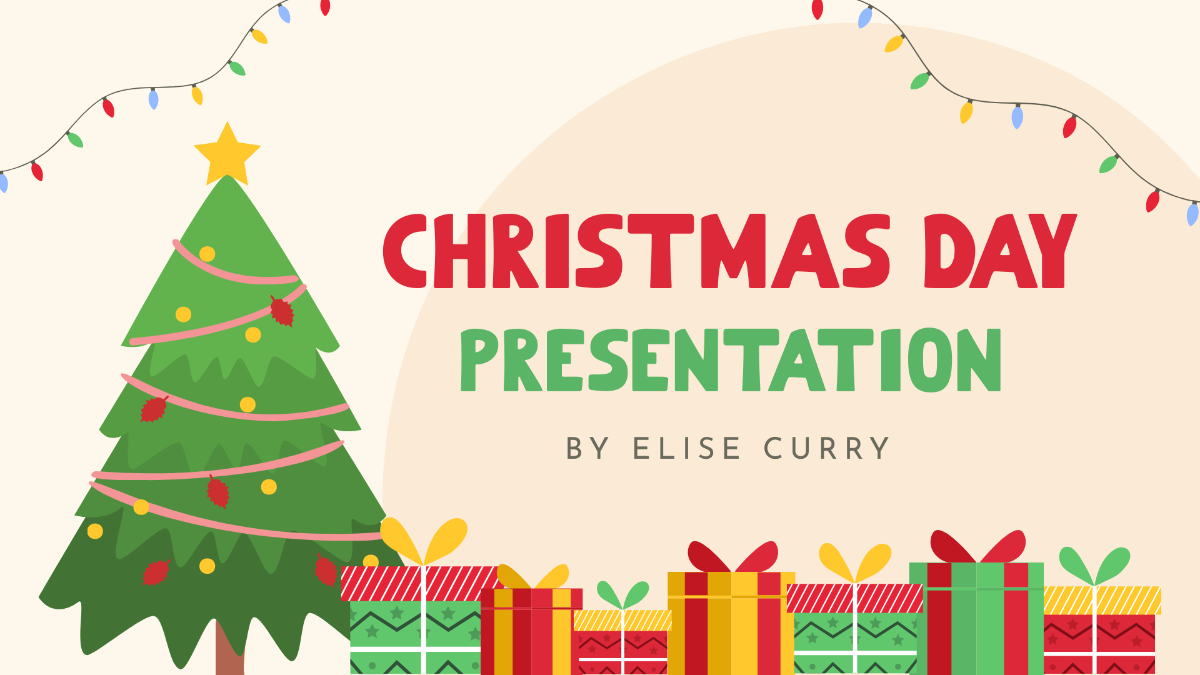 Christmas Day Presentation Template