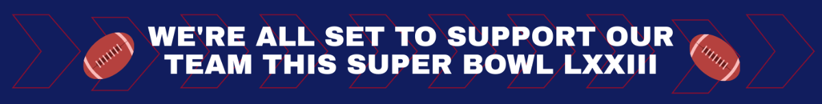 Super Bowl 2023 Website Banner Template